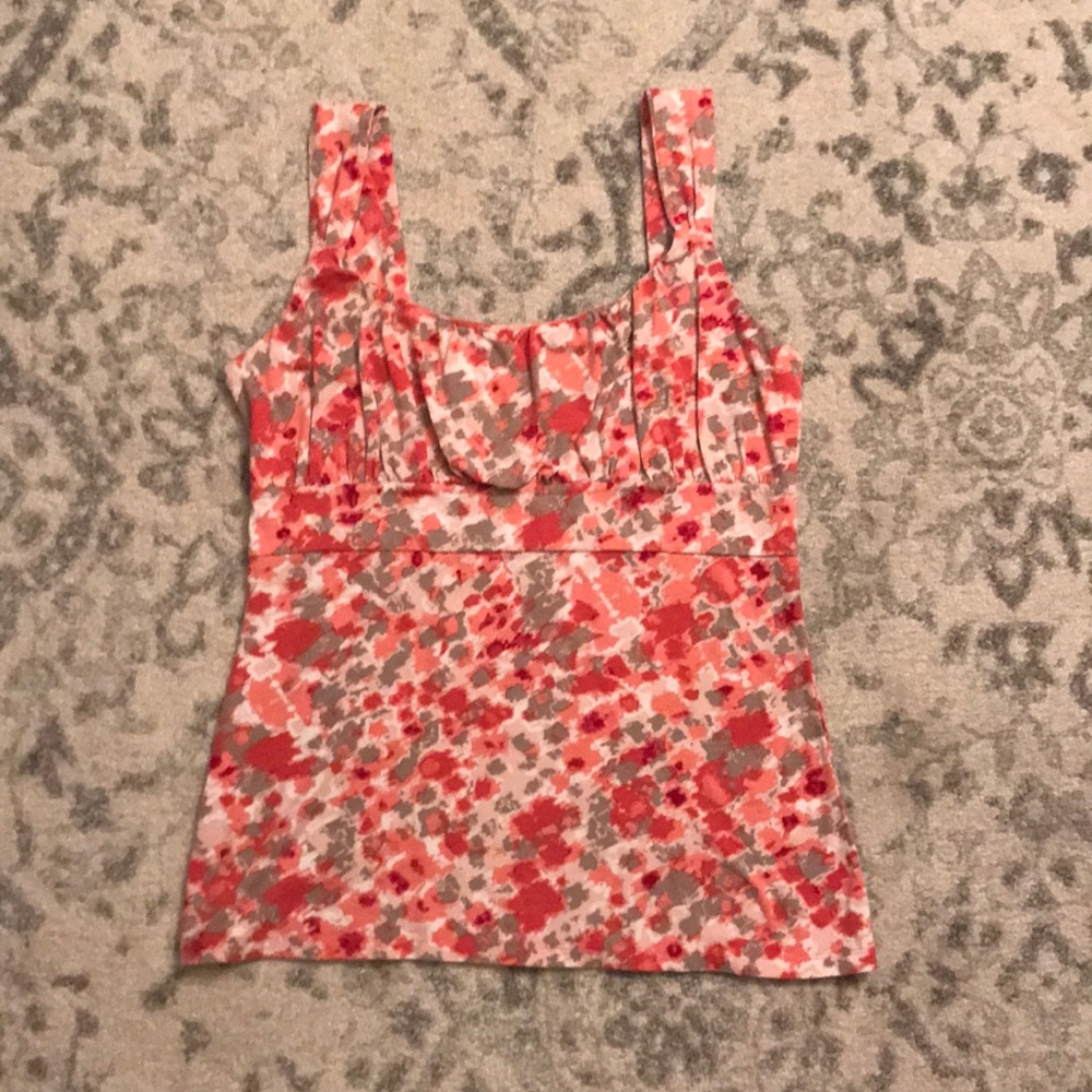 🔆$5 w/purchase🔆 Ann Taylor Coral/taupe cami!